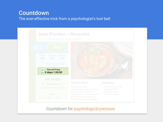 Countdown for psychological pressure
Countdown
The ever-effective trick from a psychologist‘s tool belt
 