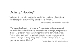 System Hacking 101 Growth hacking 101 - Matt Lerner | PDF