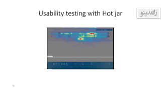 Usability testing with Hot jar
70
 