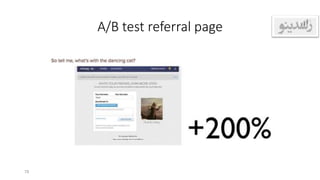 A/B test referral page
78
 
