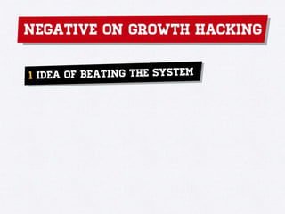 Growth Hacking 101 - Understanding Growth