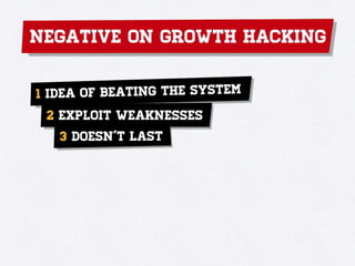 Growth Hacking 101 - Understanding Growth