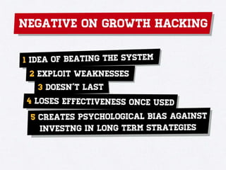 Growth Hacking 101 - Understanding Growth