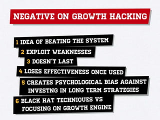 Growth Hacking 101 - Understanding Growth