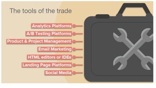 The tools of the trade 
 