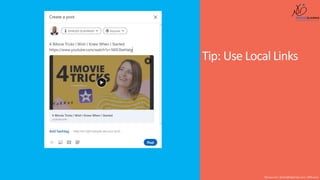 Tip: Use Local Links
Shusmo.me | Khaled@DigiArabs.com | @Shusmo
 
