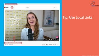 Tip: Use Local Links
Shusmo.me | Khaled@DigiArabs.com | @Shusmo
 