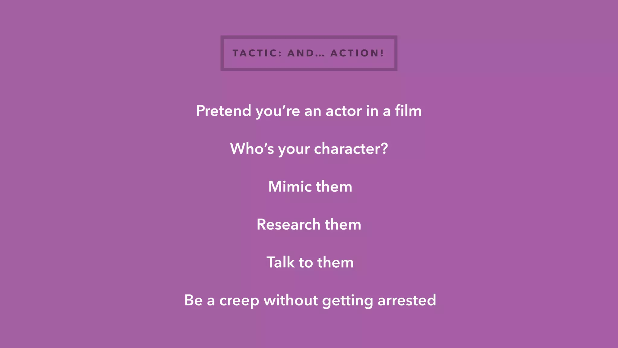 Way too addicted to Facebook
Identify a compelling reward
Understand what drives your users
Leverage that
* Not all businesses need habit-forming products
How can you be more present / accessible? Chrome plugin?
 