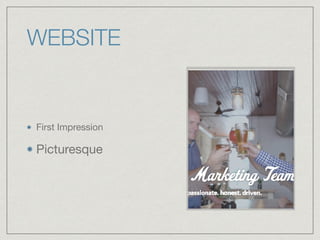 WEBSITE
First Impression

Picturesque
 