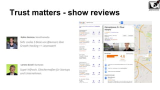 Trust matters - show reviews
 