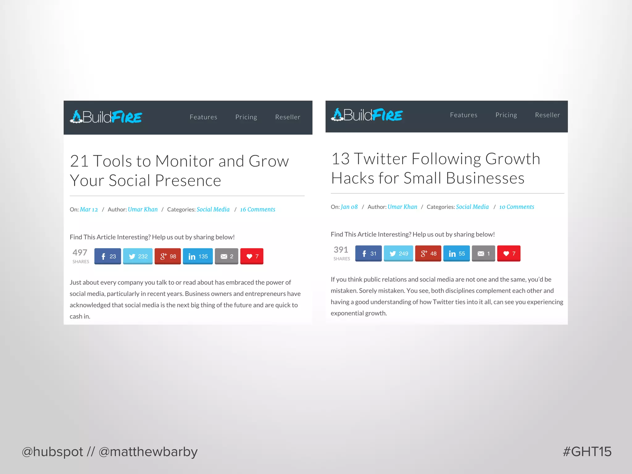 @hubspot // @matthewbarby #GHT15
 