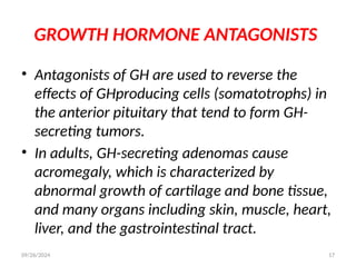 GROWTH HORMONE AND IT`S ANTAGONISTS GROUP 2.pptx