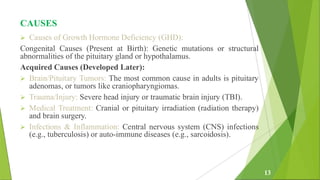 Growth Hormone and its role ppt of , M Pharma 2nd semester | PDF