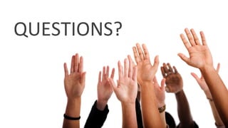 QUESTIONS?
 
