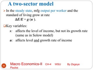 Macro Economics -II Growth model | PPTX