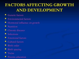 Comprehensive Overview of Child Growth and Development Milestones | PPT
