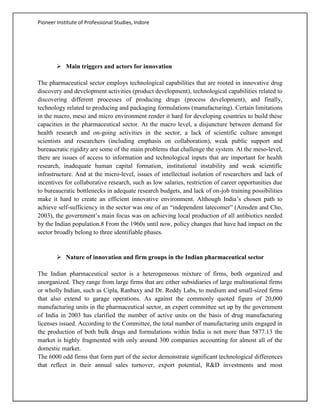 Growth of Indian pharmaceutical industry | PDF