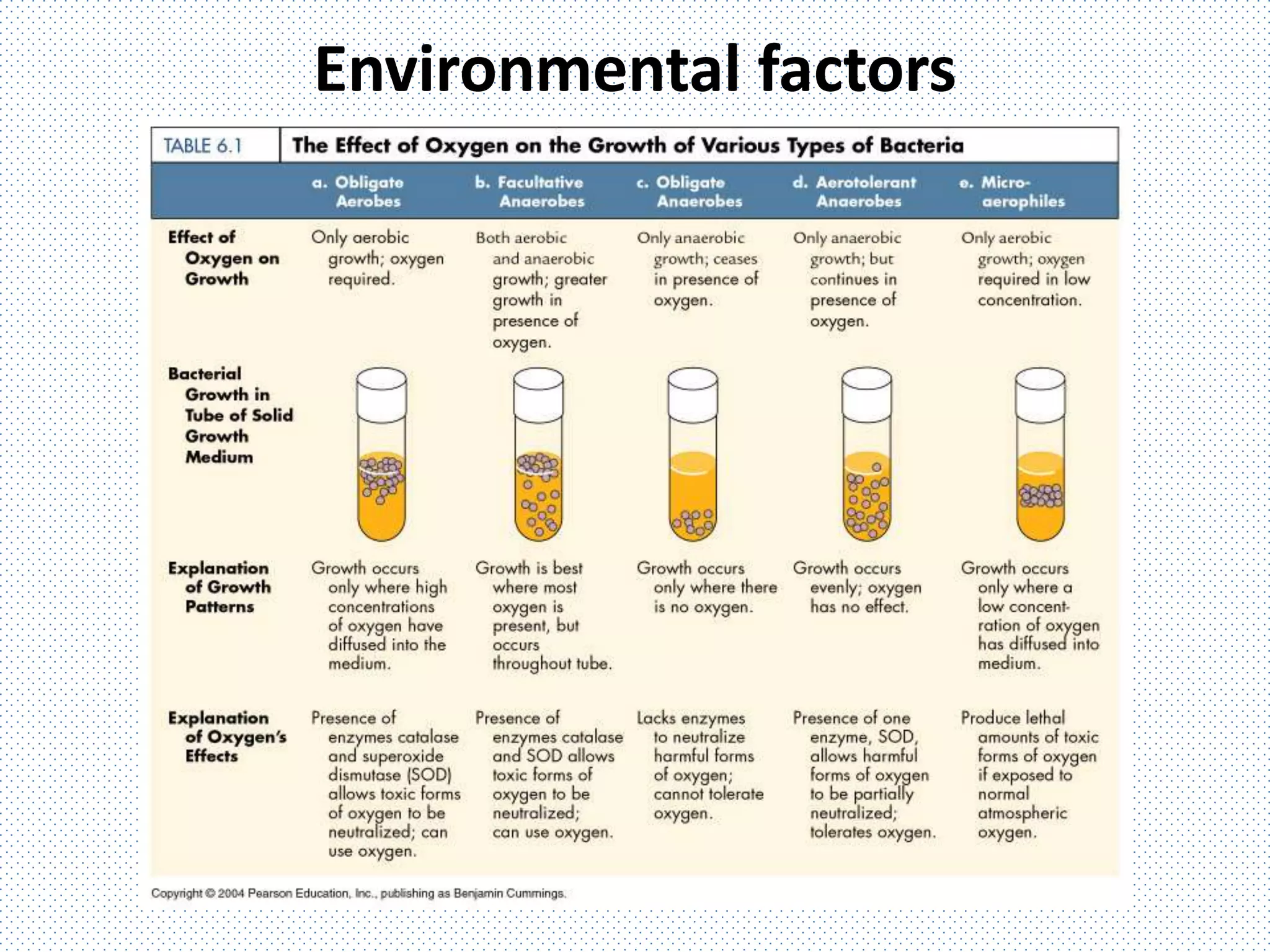 Environmental factors
 