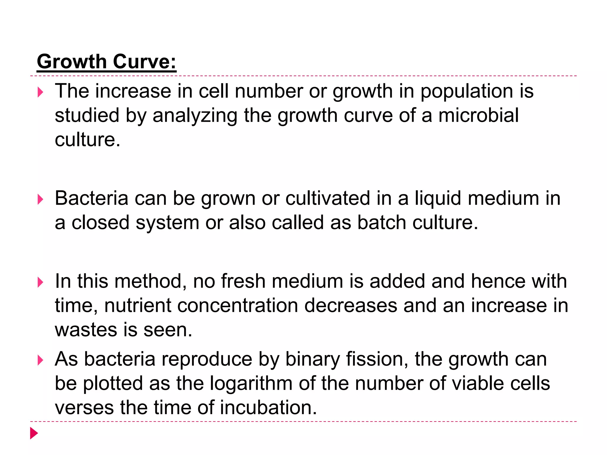 DIFFERENT PHASES OF GROWTH- GROWTH CURVE | PPTX