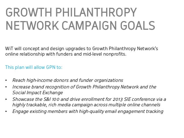 Philanthropy jobs image