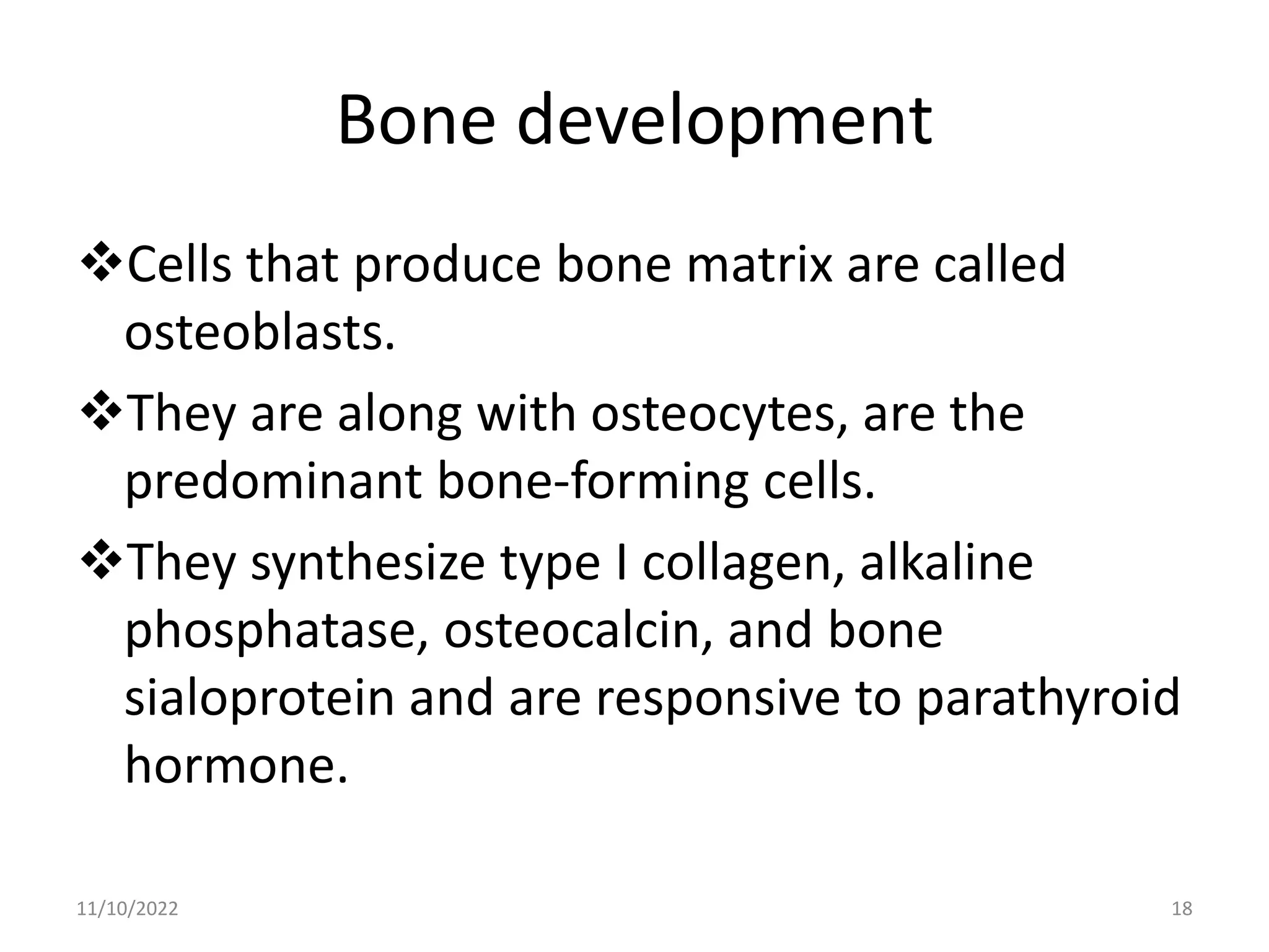 Growth plate and Bone development.pptx | Bone and Joint Conditions ...