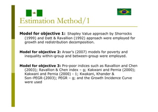 Redistribution Model Growth Redistribution and Inequality Effects on Poverty in Nigeria | PDF