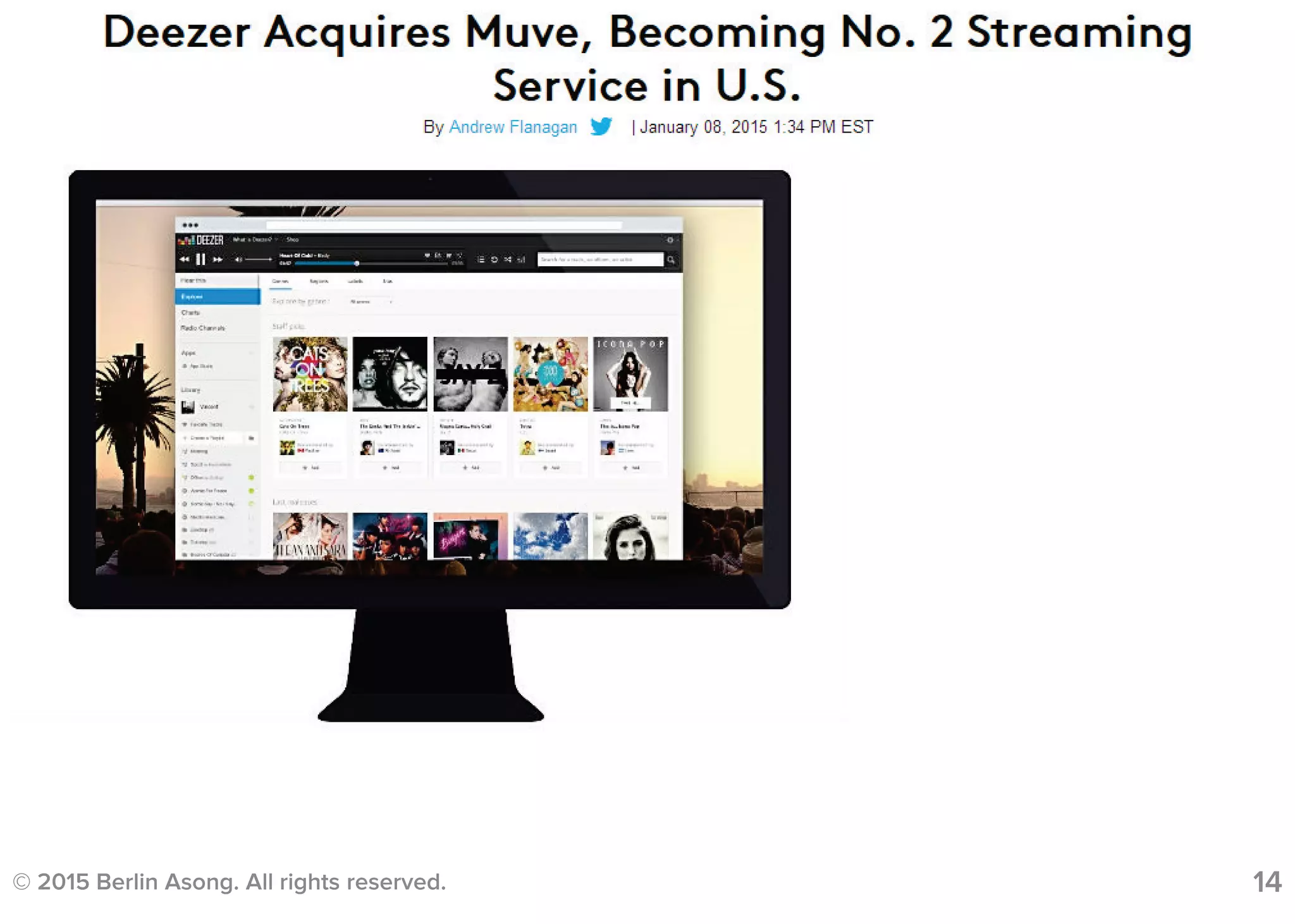 © 2015 Berlin Asong. All rights reserved. 14
 