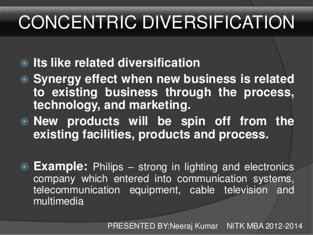 Growth strategy concentration and diversification