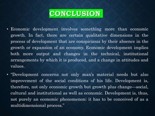 Growth vs Development by Salman Anjum | PPTX
