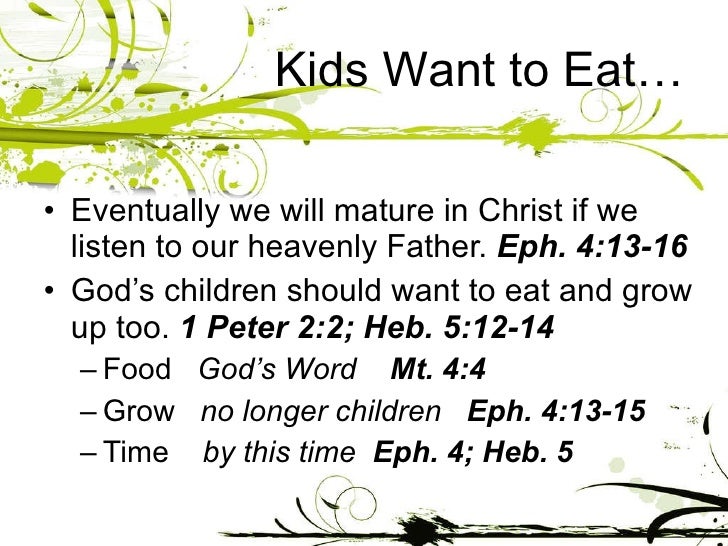 Grow Up In Christ