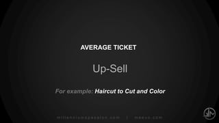 millenniumspasalon.com | meevo.com
FREQUENCY OF VISIT
Sell Series and Book Standings
4
 