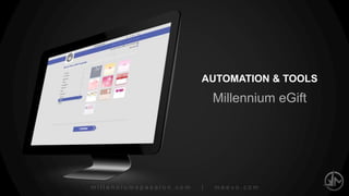 millenniumspasalon.com | meevo.com
Make It a Career Opportunity – Incentivize Them
For Example: Create new positions with multiple levels
Receptionist – Entry Level
• $8.00 an hour
Front Desk Specialist
• $10.00 an hour
Front Desk Professionals
• $15.00 an hour and up
• Also encompasses all 5 revenue increasers
CREATE FRONT DESK PROFESSIONALS
 
