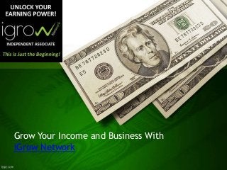 Grow Your Income and Business With
iGrow Network
Logo
 