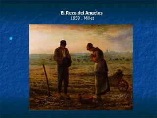 El Rezo del Angelus   1859 . Millet 