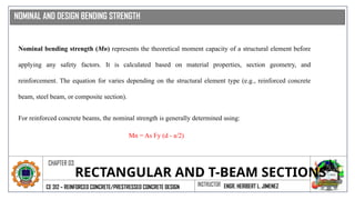 Rectangular and Tee Beam Sections Introduction.pptx