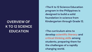 Main goal of science education in the Philippines | PDF