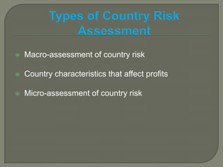 Grp15 country risk analysis | PPTX