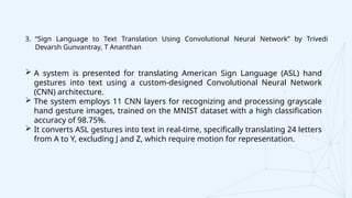 Bidirectional Sign Language Recognition and Translation System Using ML ...