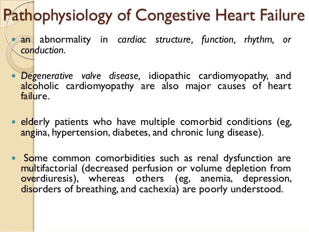 chf pathophysiology