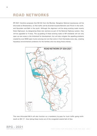 Goa Regional Plan 2021 part 1