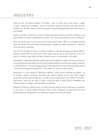 Goa Regional Plan 2021 part 1