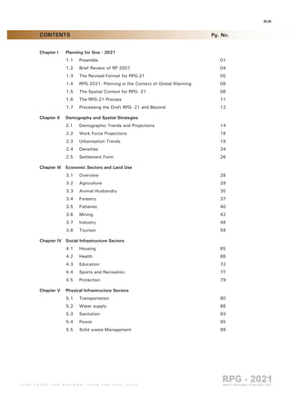 Goa Regional Plan 2021 part 1