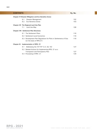 Goa Regional Plan 2021 part 1