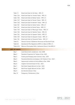 Goa Regional Plan 2021 part 1