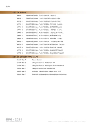 Goa Regional Plan 2021 part 1