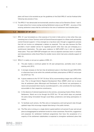 Goa Regional Plan 2021 part 2