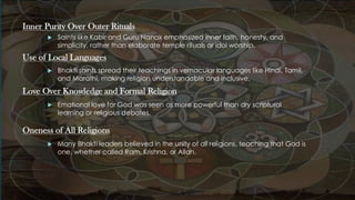 Grp 2 ppt - BHAKTI MOVEMENT history project | PDF