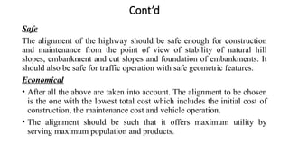 Comprehensive Guide to Highway Route Location and Road Alignment ...