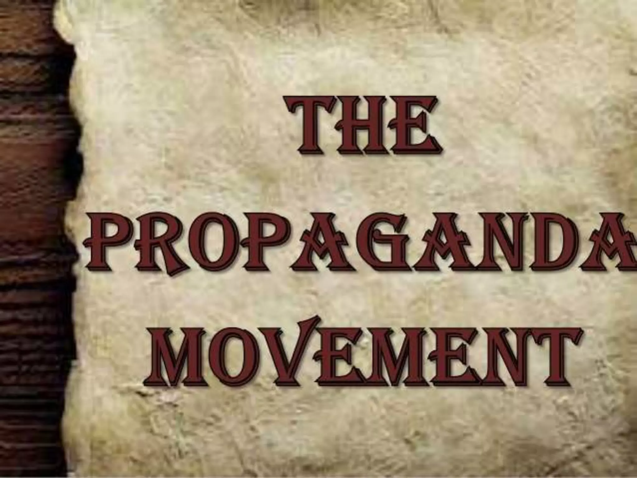 propaganda movement | PPSX