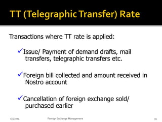 Tt Example Transaction foreign exchange managements | PPTX